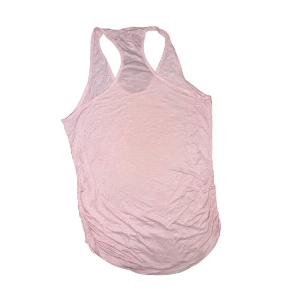 Pinkblush Tops - Loveappella Pinkblush Womens Maternity Racerback Tank Top Pink Rayon XS